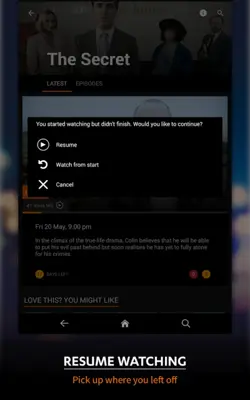 STV Player android App screenshot 3